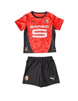 Stade Rennais Domácí dres pro děti 2024-25 Krátký Rukáv (+ trenýrky)